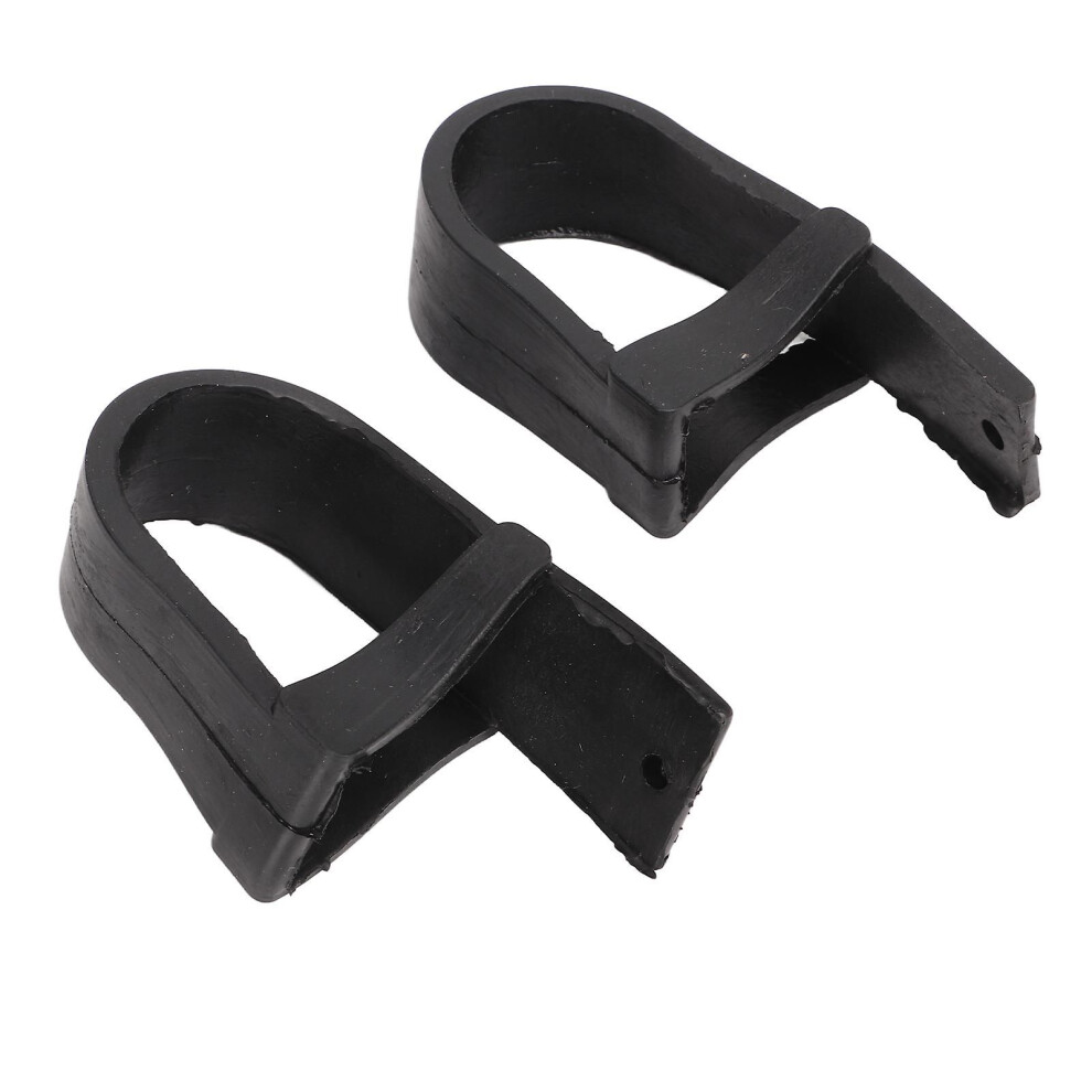 Set Of 2 Rubber Swingarm Sliders, Scratch Resistant, Suitable For 110Cc, 125Cc And 140Cc Off-Road Quads Black 9152359500227