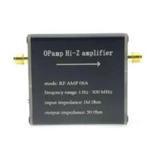 Ενισχυτής Hi-Z AMP 06A 1Hz-300MHZ 50 Ohm Ενισχυτής Υψηλής Σύνθετης Αντίστασης