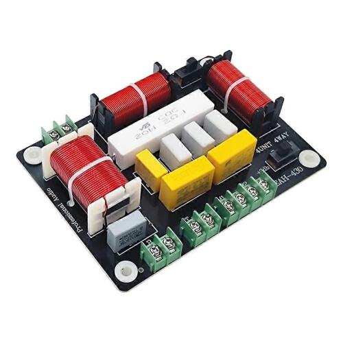 Ηχείο Crossover 4 Δρόμων 300W Crossover Μπάσα + Διπλά Μεσαία + Πρίμα Διαχ