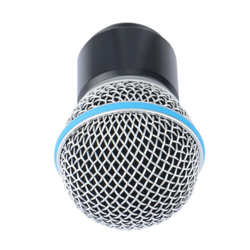 Microphone Capsule Ball Head compatible PGX2 SLX2 SM58 BETA58 Handheld Microphone Wireless Recording Studio 1