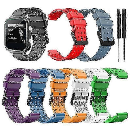 Ανταλλακτικό λουράκι σιλικόνης Garmin Approach S20, μονόχρωμο λ