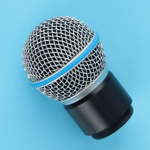 Microphone Capsule Ball Head compatible PGX2 SLX2 SM58 BETA58 Handheld Microphone Wireless Recording Studio 2