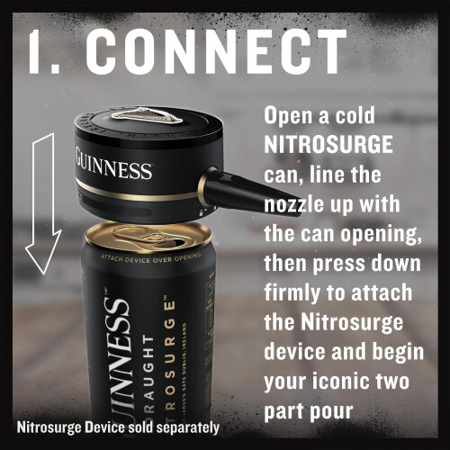 Guinness Guinness Draught Nitrosurge  Stout Beer  41 vol  10x558ml  Perfect Pub 2