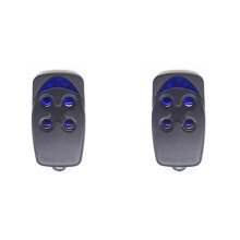 2X 4-Key Garage Door Remote Control 433.92MHz Rolling Code compatible FLO2R-S FL04R-SNice FLOR-S FLO2R-S FLO4R-S Transmitter
