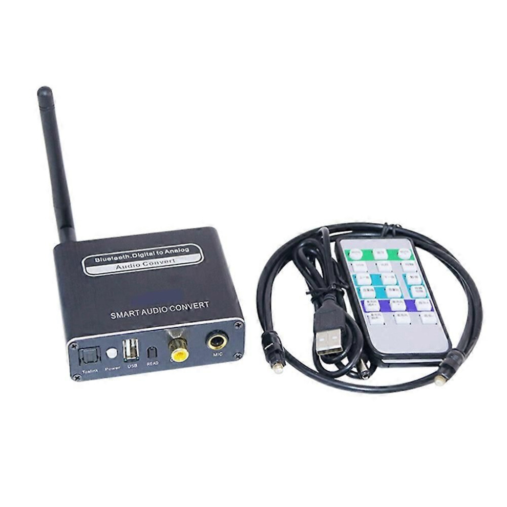 Usb Bt 5.0 Receiver For Dac Digital To Analog Audio Converter Coaxial Fiber Spdif To Rca L/R 3.5Mm Audio Decoder Adapter 9152359551977