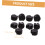 10 Pack Clarinet Thumb Rest Cushion Pad Ergonomic Finger Support for Comfortable Playing 2