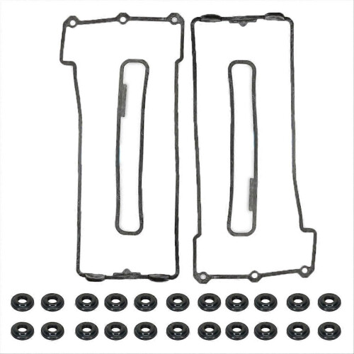 11129069872 compatible for E34 E39 M60 M62 Engine Valve Cover Gasket, L+R
