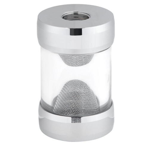 G1/4'' Inner Thread Water Cooling Filter Fine Screen Funnel Shaped Filter for Computer