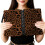 1 Piece Spirals Notebooks with Premium-Leopard pattern 6 small 3