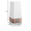 Auraglow Wireless PIR Motion Sensor Table Lamp Super Bright LED Battery Powered Hallway Night Light - Square - 1 Pack 5