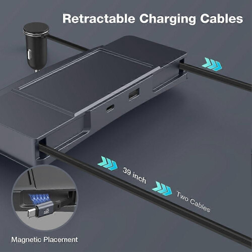 Διανομέας USB για Tesla Model Y 2020-2024 Model 3 2020-2023 Σταθμός γρήγορης