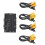 Διακόπτης KVM, διακόπτης USB VGA KVM για κοινή χρήση 4 υπολογι 1