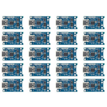 TP4056 + Προστασία Διπλής Λειτουργίας 5V 1A Micro/Type-C USB 18650 Μπα