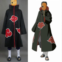 Shinobi-Ninja-Kostüm mit Maske und Umhang für Cosplay-Rollenspiele
