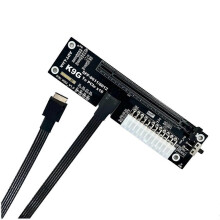 OCuLink GPU Dock PCIe 5.0 X4 128Gbps per notebook e laptop, per schede grafiche esterne (SFF-8611 861)