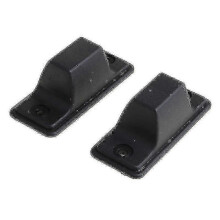 Replacement Plastic Stud Luggage Feet Pads 1 Pair for Suitcase Stand Feet, Luggage Bag Repair Parts