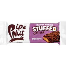 Pip & Nut Peanut Butter Stuffed Oat Bar Chocolate, 15 x 48g