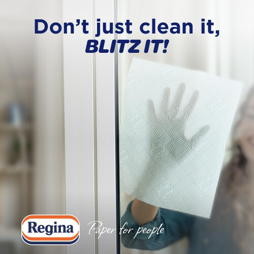 Regina Regina Blitz Plus Household Towel – 8 Rolls per Pack 80 Sheets Per Roll 3 P 2