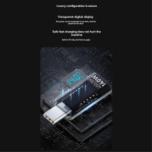 USB C Adapter LED Wattage Display 140W 40Gbps 8K USB C Extension PD3.1 Type C Connector Type C Powe