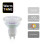Integral LED 10 Pack WarmTone GU10 Dimmable Lamp, matt White 6