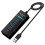 Διαχωριστής USB Hub 3.0 με καλώδιο επέκτασης 60cm, εξαιρετικά λε 1