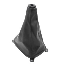 Stofhoes voor de handgeschakelde versnellingspook van de KIA Sportage (zwart), gemaakt van PU-leer.