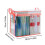 Μεγάλη διαφανής τσάντα αποθήκευσης ταξιδιού, αδιάβροχη διαφ 2