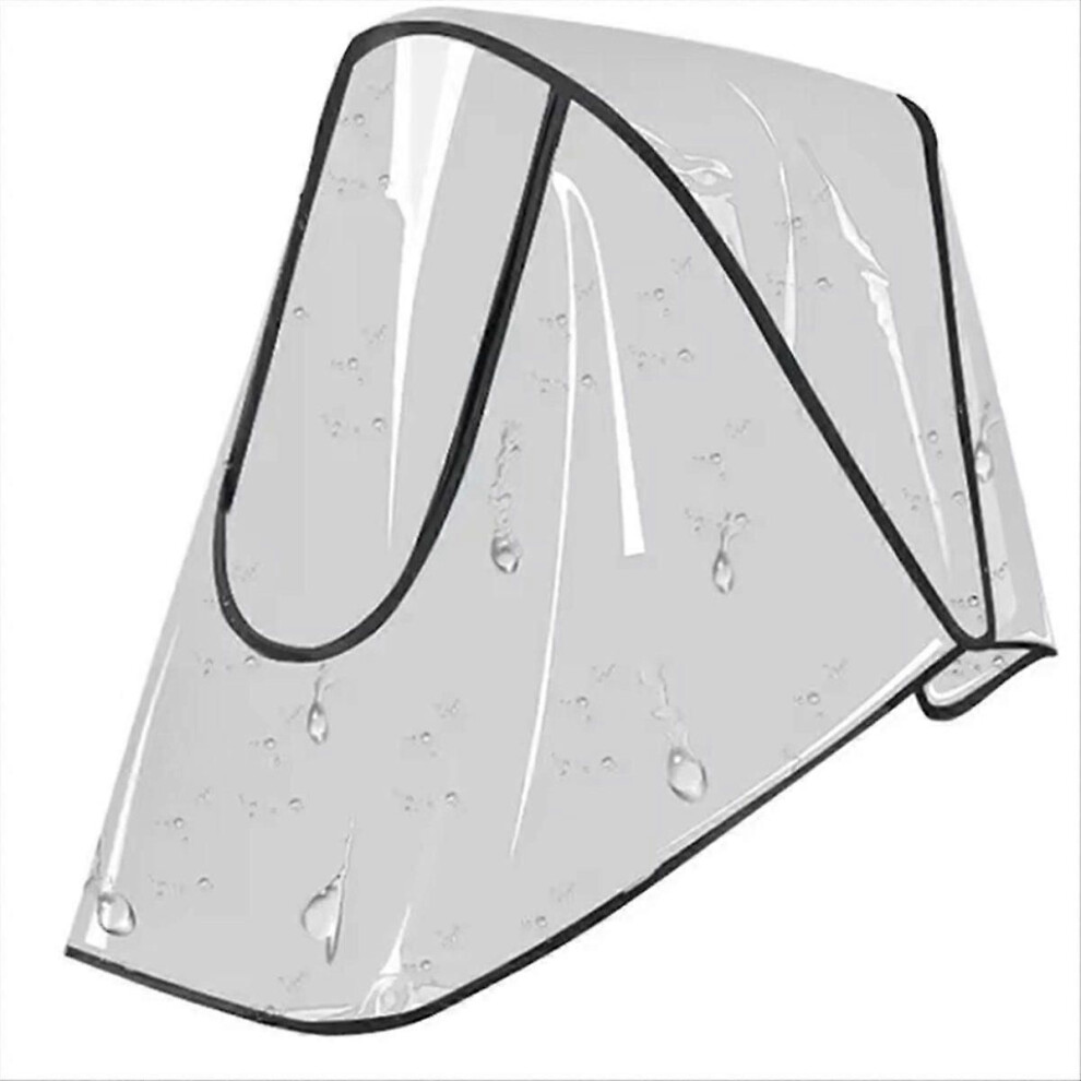 Universal Stroller Rain Cover Baby Car Weather Wind Transparent Breathable Trolley Umbrella Raincoat A