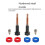 Upgraded High Flow 0.4mm Nozzles For Hotends 3D Printer parts 2