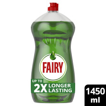 Fairy Original Washing Up Liquid Green with LiftAction 1450 ml No Soak