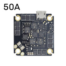 F411 AIO Flight Controller with MPU6500, 45A BLHELI S BLS ESC, 2-6S, for 25.5-26.5MM FPV Racing Drones