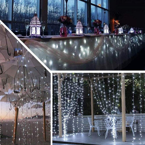 Lezonic 220LED Fairy Lights Plug in, 25M Copper Wire String Lights 2