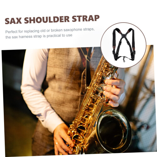 Nylon Saxophone Harness Strap for Adults, Lightweight Comfortable Chest Support, Durable Ergonomic Fit 2