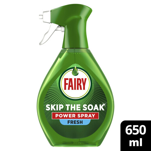Fairy Fairy Skip the Soak Dish Power Spray Fresh 650ML 1