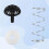 2X Coffee Machine Brew Basket Bottom Spring Loaded Stopper Kits Coffee Maker Brew Basket for  DCC-1200 8
