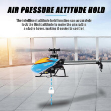 C129 RC Ελικόπτερο 4CH Mini Ελικόπτερο χωρίς πτερύγια 6 αξόνω