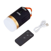 Lampa kempingowa wodoodporna, lampa namiotowa, przenośna, nocna lampa LED, zdalnie sterowana, akumulatorowa,