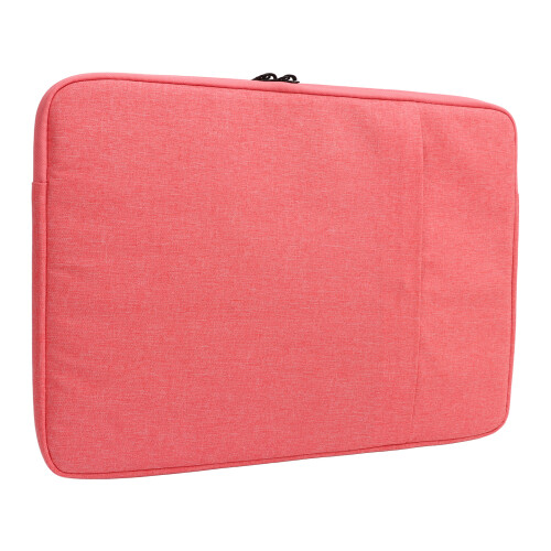 Capa protetora para laptop com design de zíper duplo, bolsa acolchoada para transporte de notebooks de 14,1 a 15,4 polegadas, capa protetora contra 1