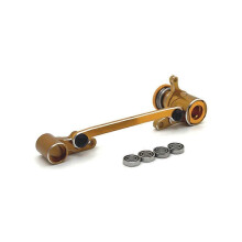 RC Car Upgrade Steering Group Bearings Set for C8803 1/14 144016 1/12 124016 -001 Gold