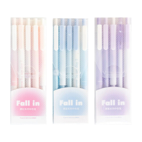 Assorted Retractable Ink Markers Smooth Flow Ink Great-Purple 1