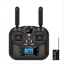 HT-10A 2.4Ghz 10CH Remote Controller with F10A Receiver for RC Aircraft Vehicle Boat Drone Accessories Parts A