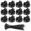 15pcs Magnetic Cable Zip Tie Base, Wire Cable Holder, Cable Ties Mount Wire Clips for Cable Wire Hol 1