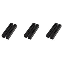 6PCS Metal Bumper Mount Holder Post compatible 1/10 RC Crawler Car Axial SCX10 90046 SCX10 III AXI03007 TRX