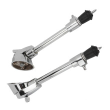 2 Pcs Bass Drum Spurs with Anti Skid Feet, Adjustable Drum Legs for Stable Drum Set Support