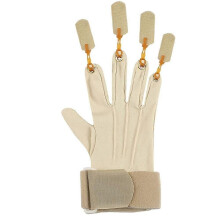 Deluxe-Traktionshandschuh für Fingerbeugeübungen zur Rehabilitation der rechten Hand, Steigerung der