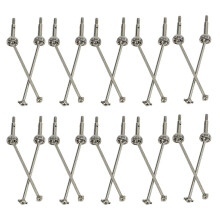 20Pcs Remote Control Universal Drive Shaft compatible 144001 1/14 RC Drift Racing Car Spare Parts