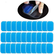 60 vervangende gelpads voor de buikspiertrainer, compatibel met de buikspiertrainer en de bijbehorende