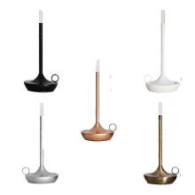 Oplaadbare draadloze touchlamp, USB-C campinglamp, creatieve bureaulamp met oplaadbare batterij