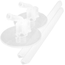 Thermos 12 Oz. Kids Funtainer Bottle Replacement Straws - Clear Plastic Spare Parts