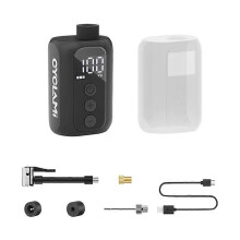 CYCLAMI Portable Pocket Bike Electric Air Pump Road MTB MINI Fast Rechargeable Compressor Tire Inflator 100 PSI with Screen A5S